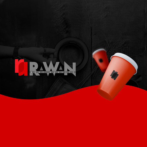 طراحی بسته بندی قهوه راوان