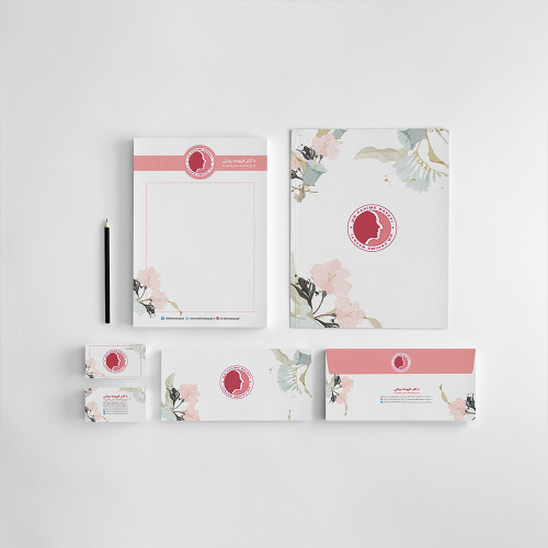 طراحی اوراق اداری دکتر بیاتی