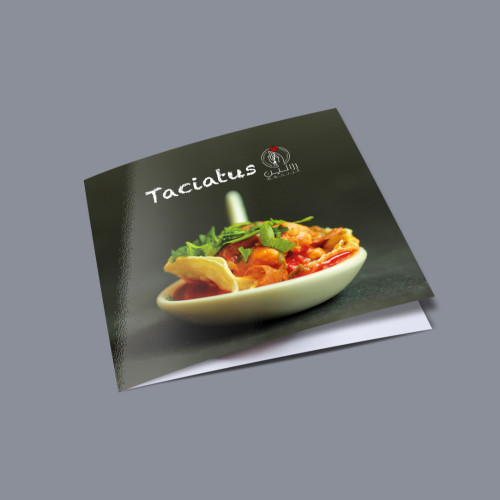 طراحی بروشور فینگرفود رزالین