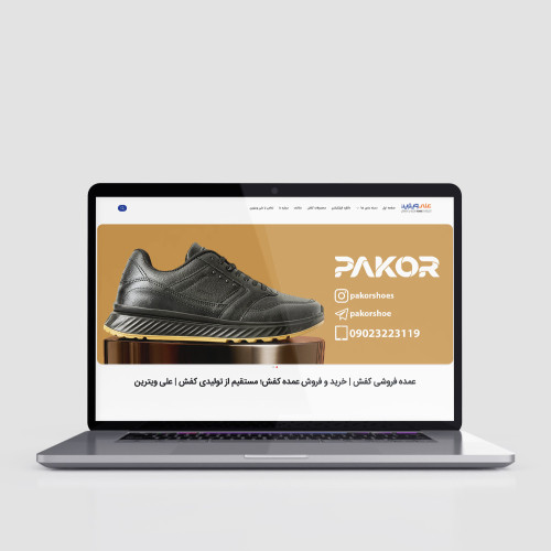 طراحی وبسایت فروشگاهی علی ویترین