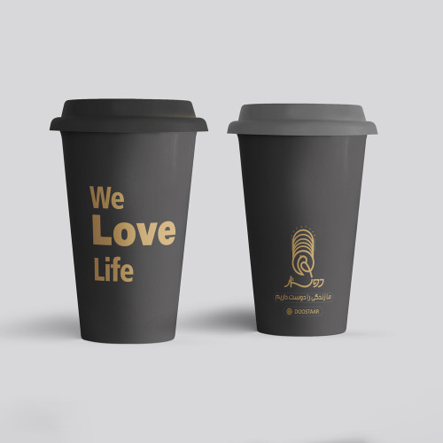 طراحی بسته بندی قهوه دوستار