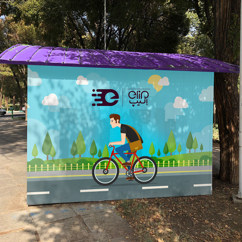 طراحی جایگاه های دوچرخه الیپ