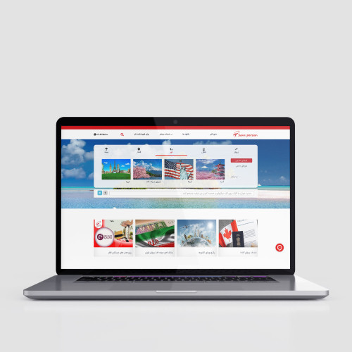 طراحی وبسایت سنا پرشین