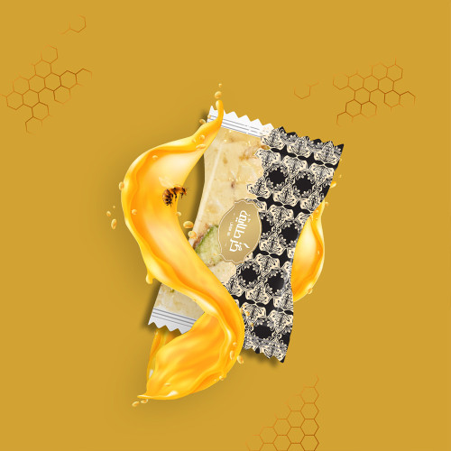 بسته بندی گز طلایی